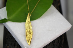 Olive Leaf Necklace