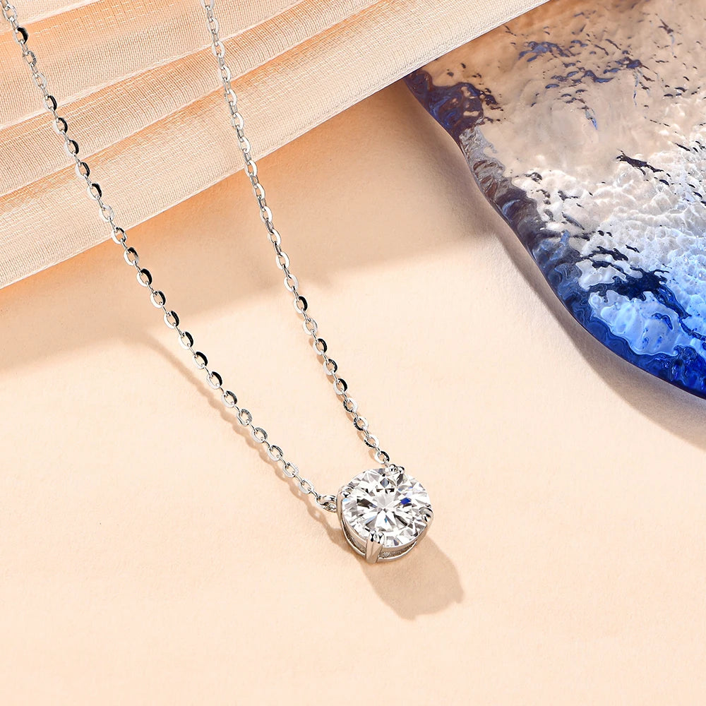 Moissanite necklace