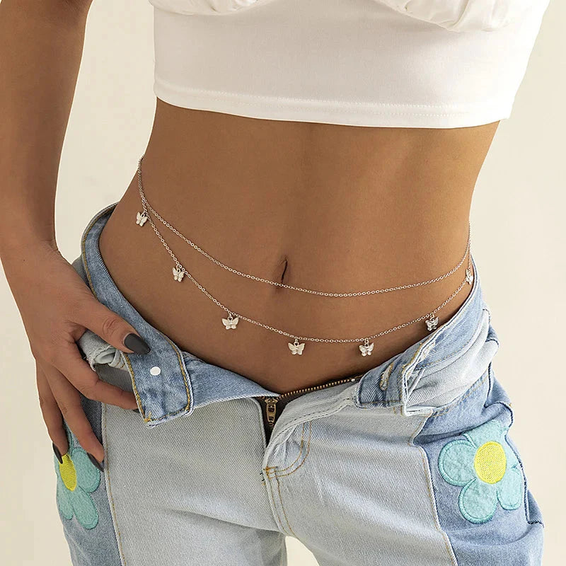 Sexy Double Thin Chain