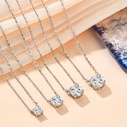 Moissanite necklace