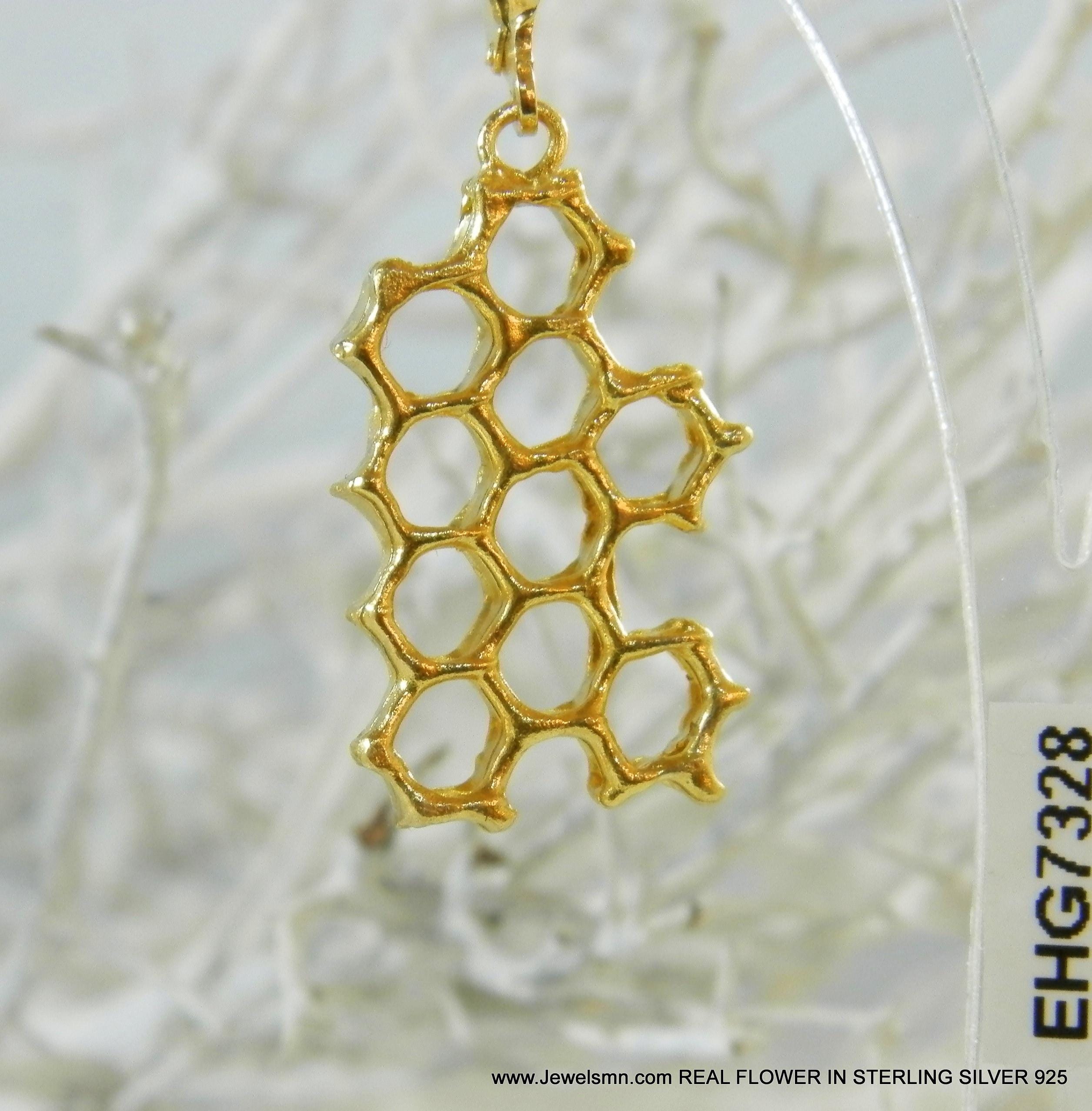 Honeycomb Earrings