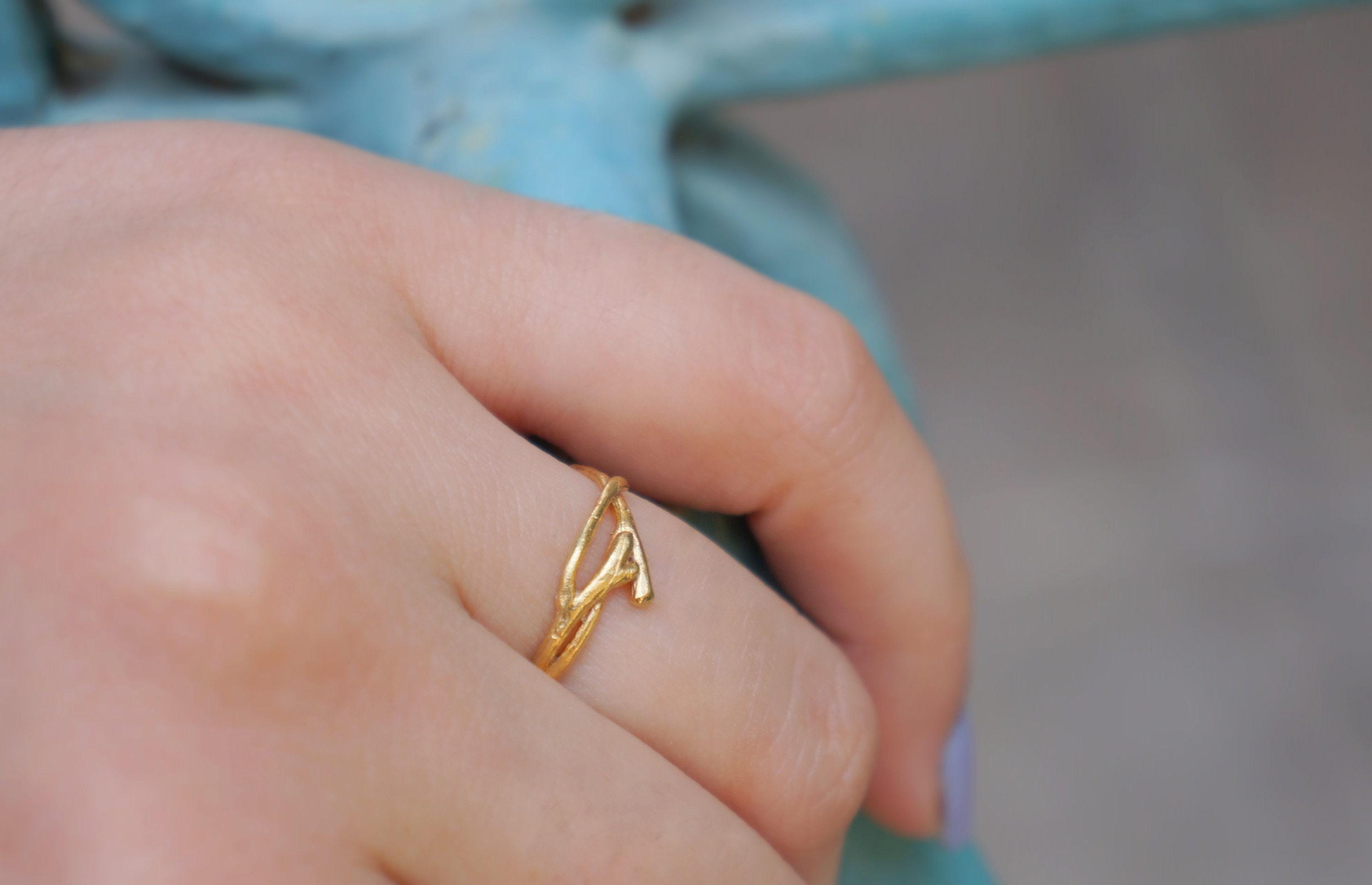 Gold Jasmine Ring