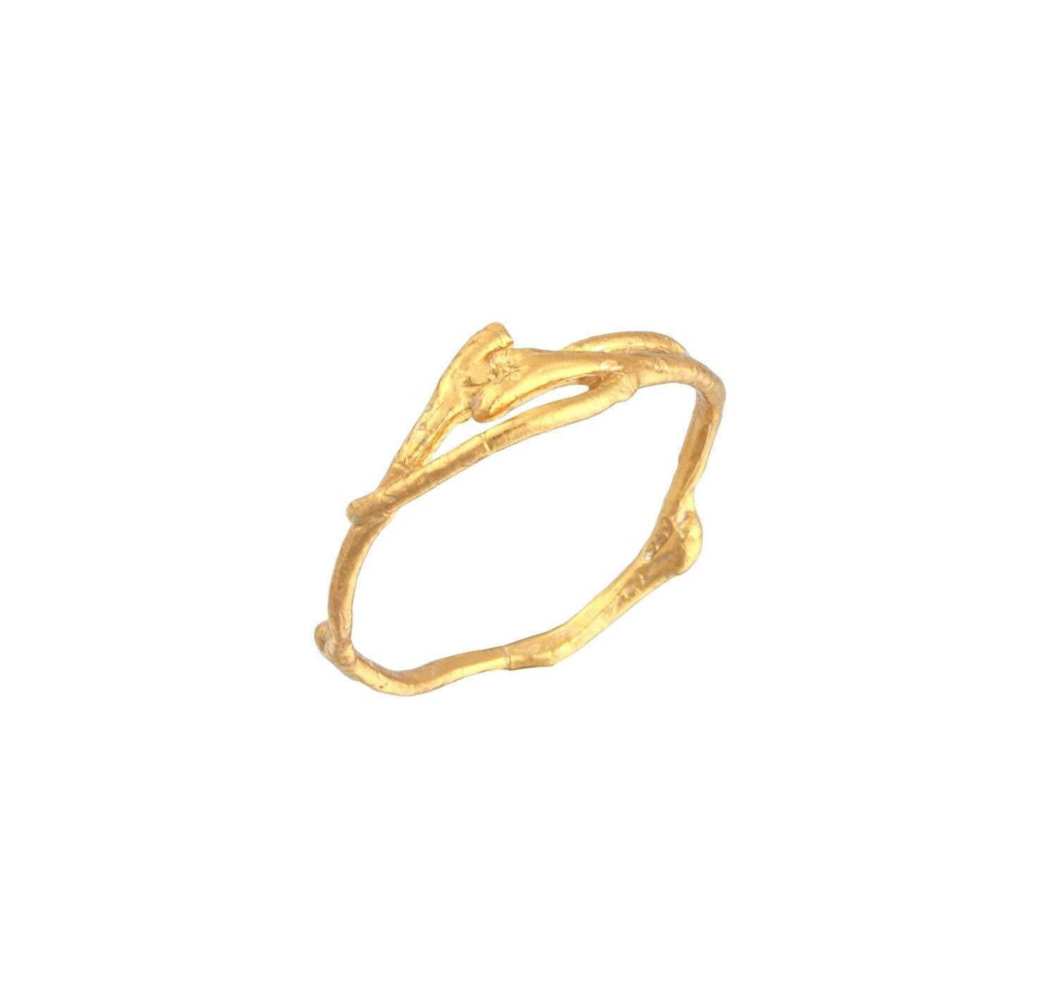 Gold Jasmine Ring