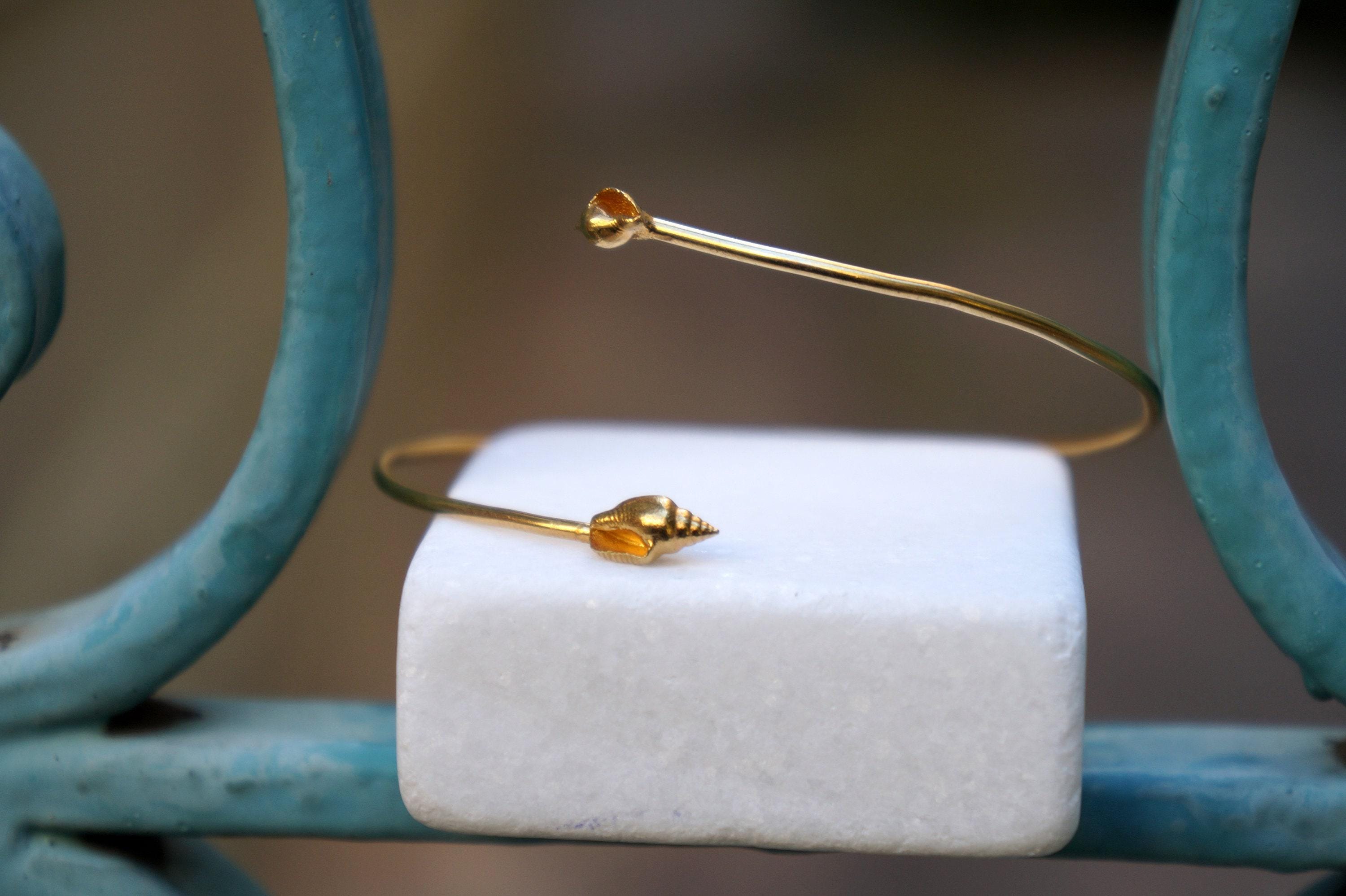 Sea Shell Cuff Bracelet,