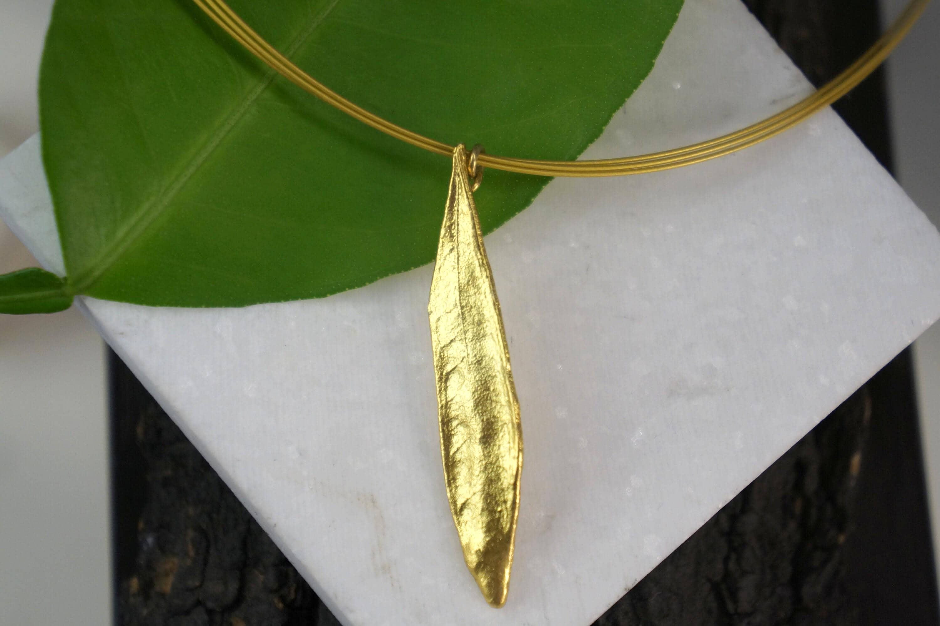 Olive Leaf Necklace