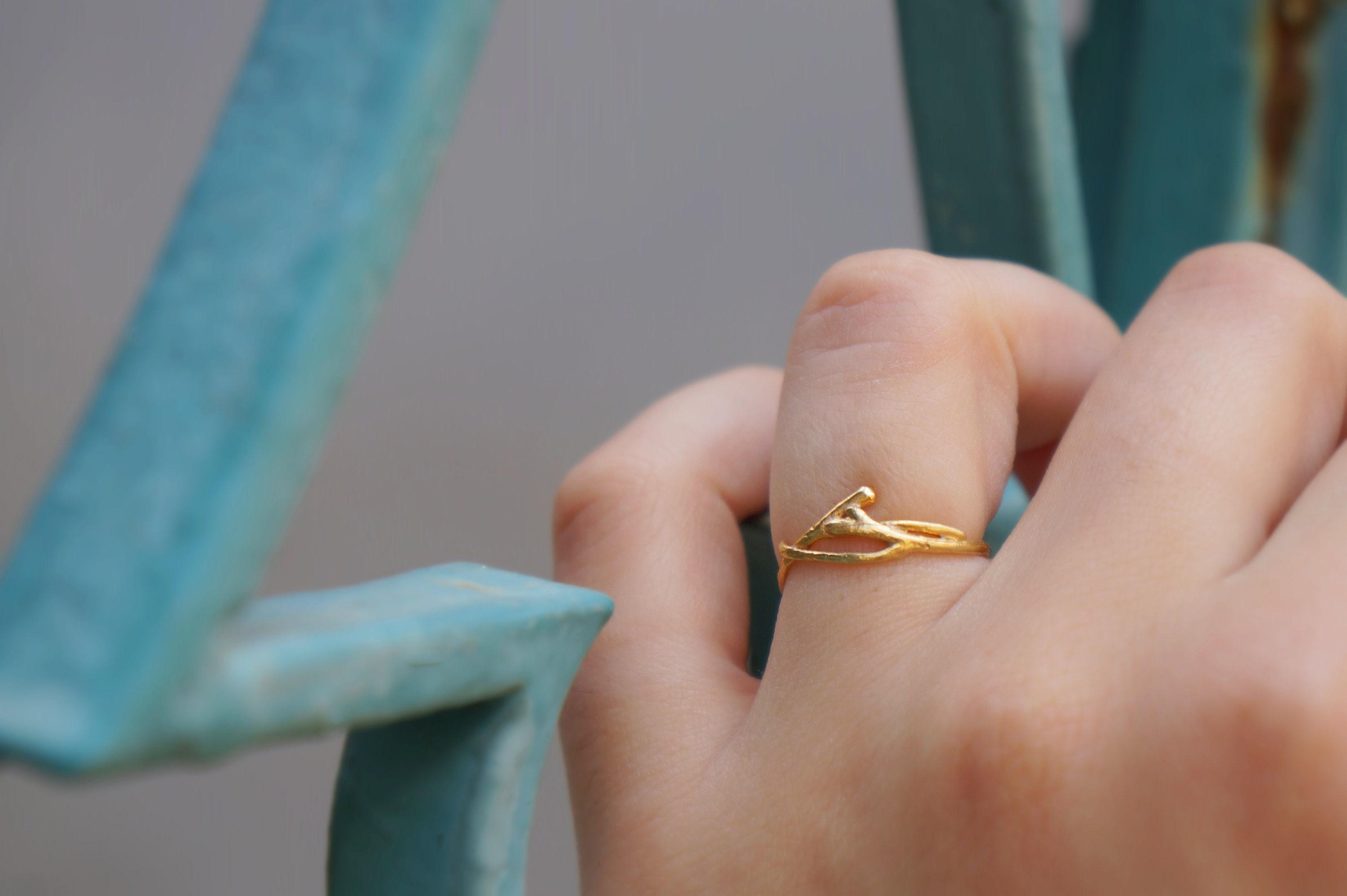 Gold Jasmine Ring